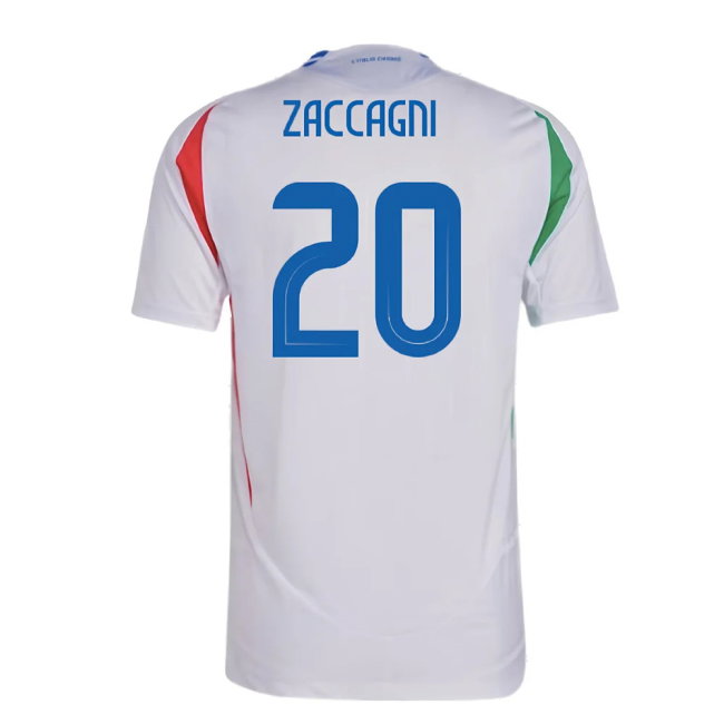 2024-2025 Italy Authentic Away Shirt (ZACCAGNI 20)