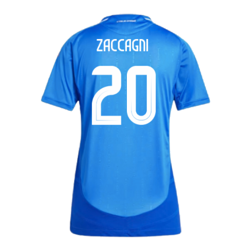 2024-2025 Italy Authentic Home Shirt (Ladies) (ZACCAGNI 20)