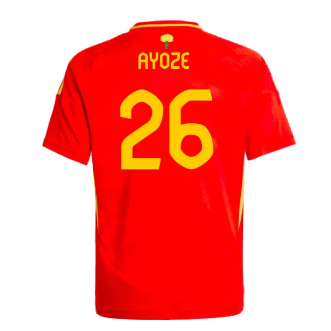 2024-2025 Spain Home Shirt (Kids) (Ayoze 26)
