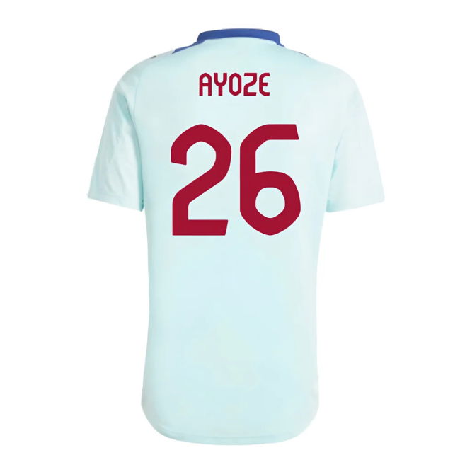 2024-2025 Spain Training Jersey (Halo Mint) (Ayoze 26)