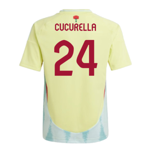 2024-2025 Spain Away Shirt (Kids) (Cucurella 24)