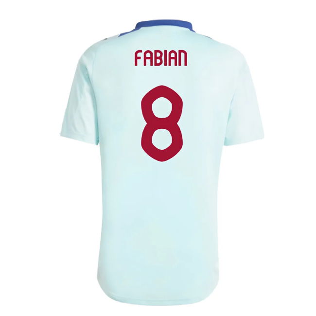 2024-2025 Spain Training Jersey (Halo Mint) (Fabian 8)