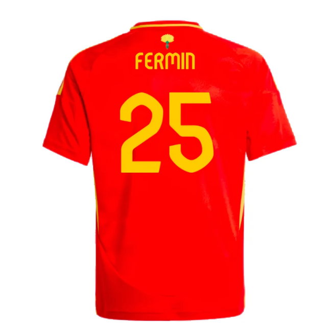 2024-2025 Spain Home Shirt (Kids) (Fermin 25)