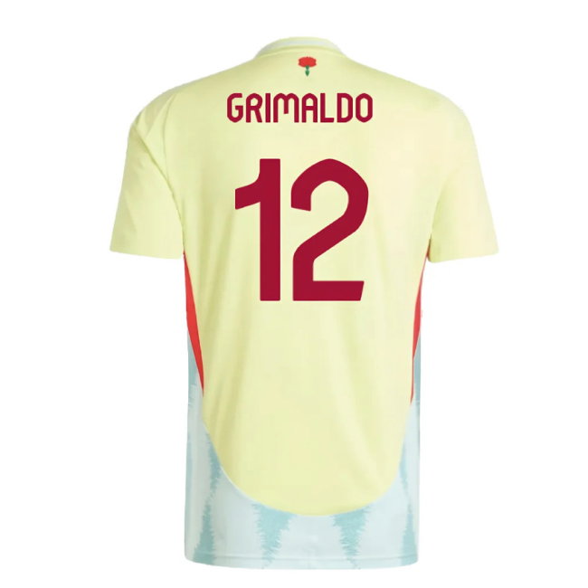 2024-2025 Spain Away Shirt (Ladies) (Grimaldo 12)