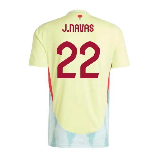 2024-2025 Spain Away Shirt (J.Navas 22)