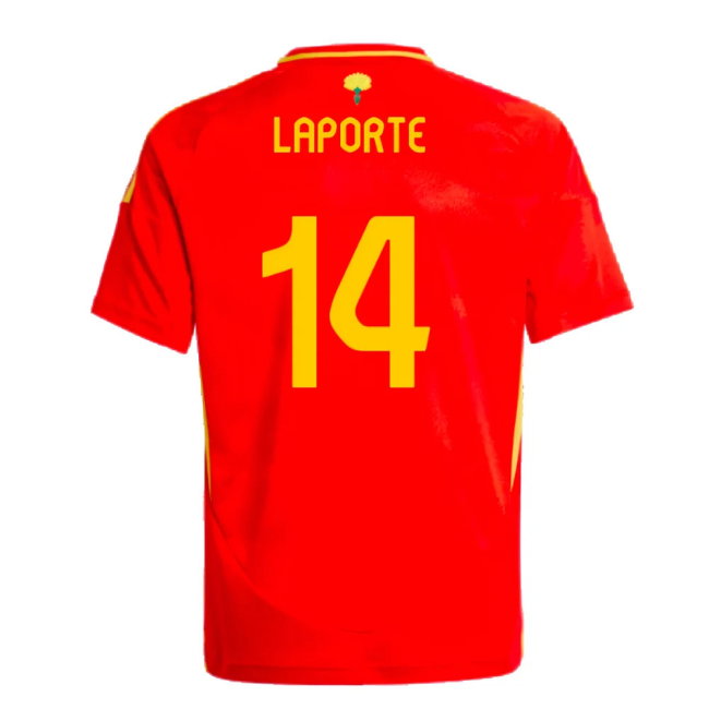 2024-2025 Spain Home Shirt (Kids) (Laporte 14)