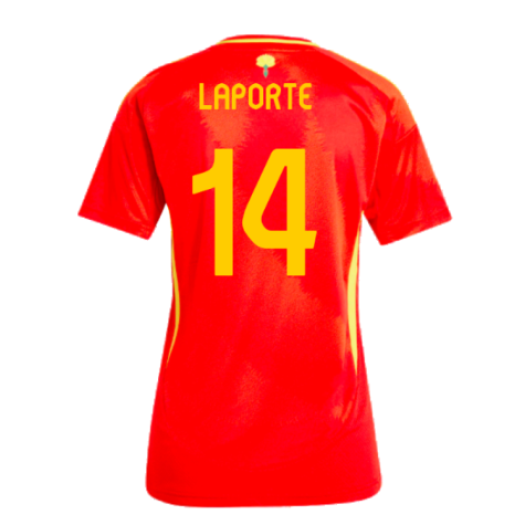 2024-2025 Spain Home Shirt (Ladies) (Laporte 14)