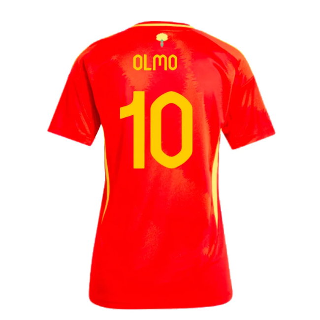 2024-2025 Spain Home Shirt (Ladies) (Olmo 10)