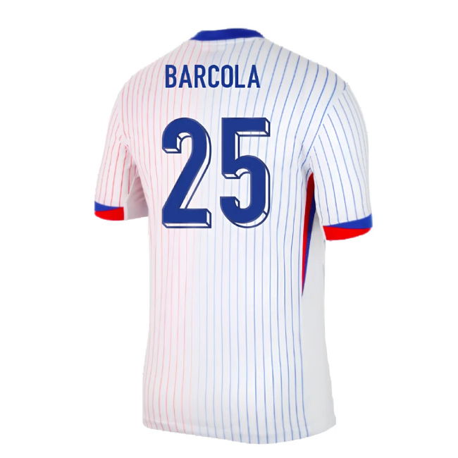 2024-2025 France Away Shirt (Barcola 25)