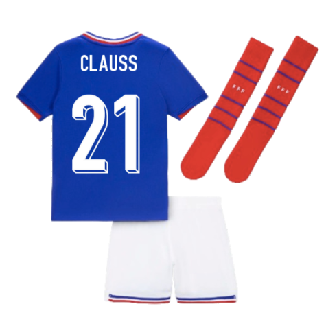 2024-2025 France Home Little Boys Mini Kit (Clauss 21)