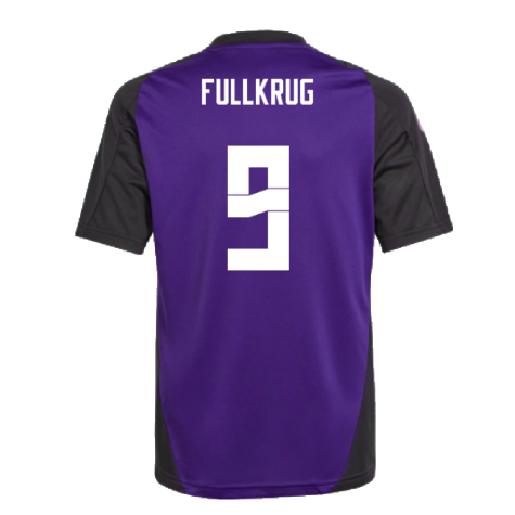 2024-2025 Germany Training Jersey (Purple) - Kids (Fullkrug 9)