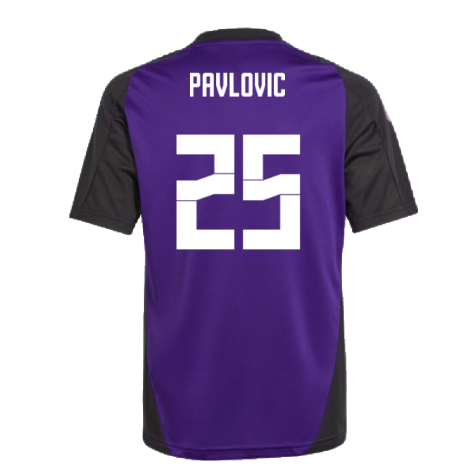 2024-2025 Germany Training Jersey (Purple) - Kids (Pavlovic 25)