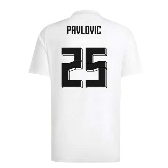 2024-2025 Germany Home Fan Shirt (Pavlovic 25)