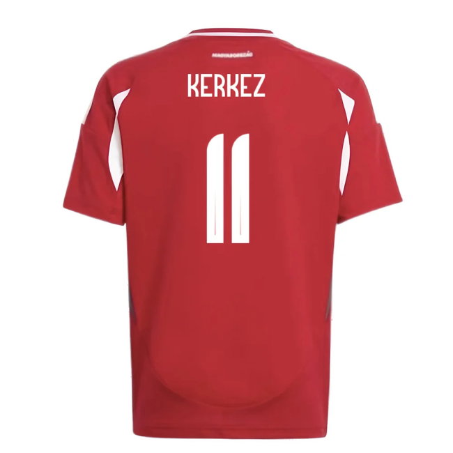 2024-2025 Hungary Home Shirt (Kids) (KERKEZ 11)