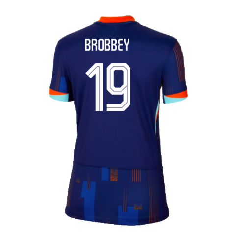 2024-2025 Netherlands Away Shirt (Womens) (Brobbey 19)