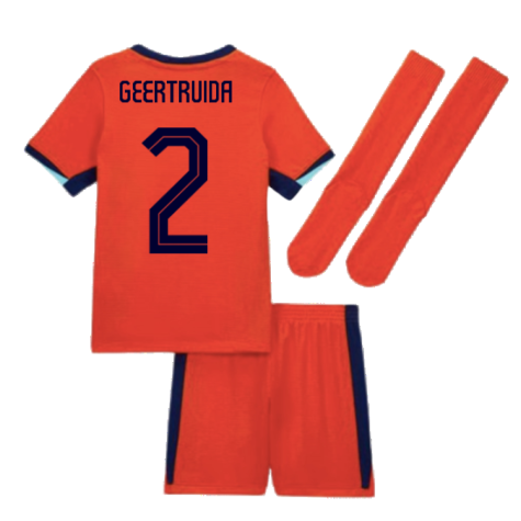 2024-2025 Netherlands Home Mini Kit (Geertruida 2)