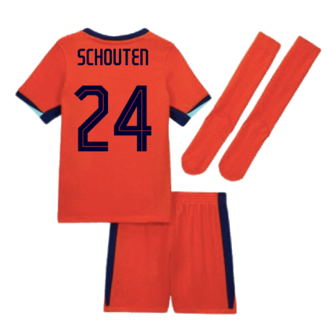 2024-2025 Netherlands Home Mini Kit (Schouten 24)