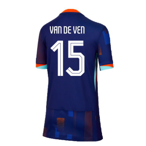 2024-2025 Netherlands Away Shirt (Kids) (Van De Ven 15)