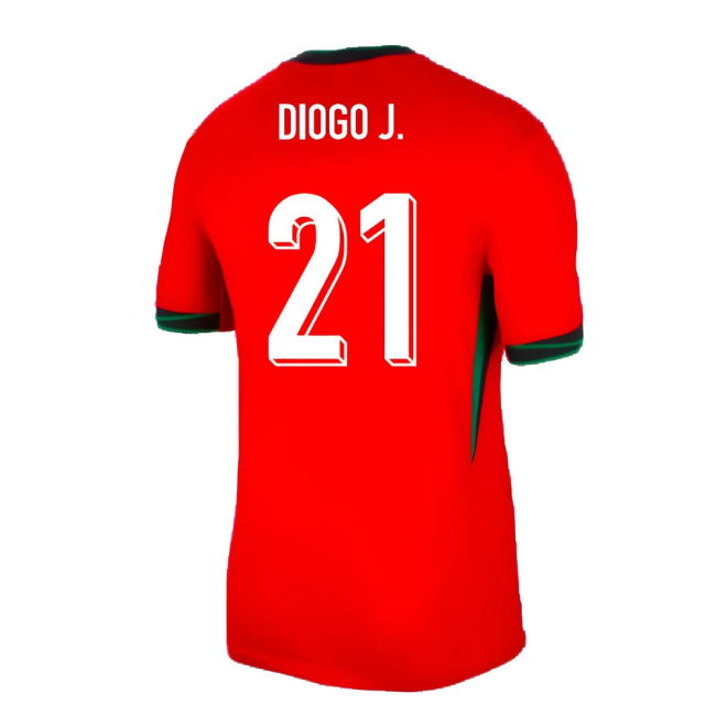 2024-2025 Portugal Home Shirt (Diogo J. 21)
