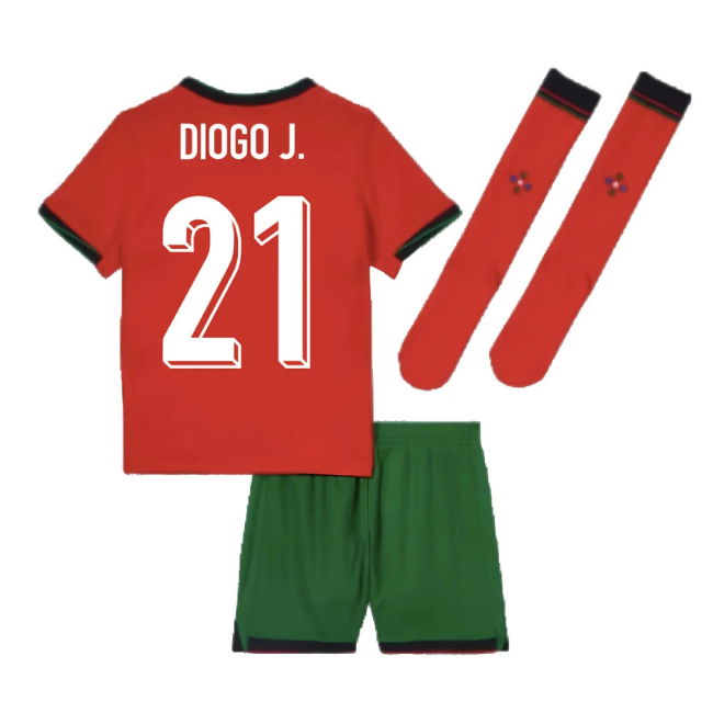 2024-2025 Portugal Home Mini Kit (Diogo J. 21)