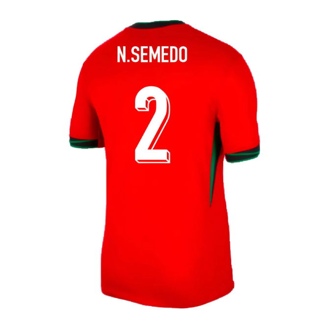 2024-2025 Portugal Home Shirt (N.Semedo 2)