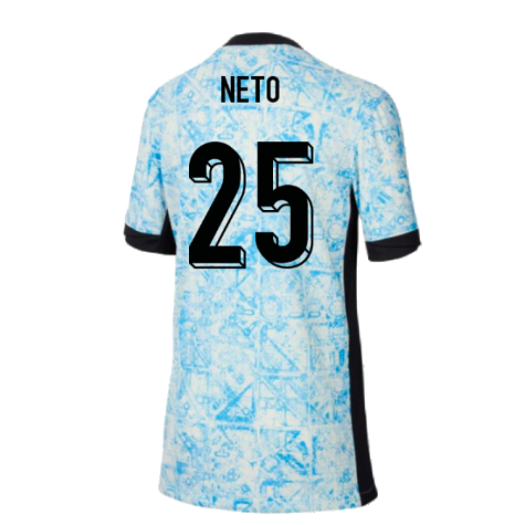 2024-2025 Portugal Away Shirt (Kids) (Neto 25)