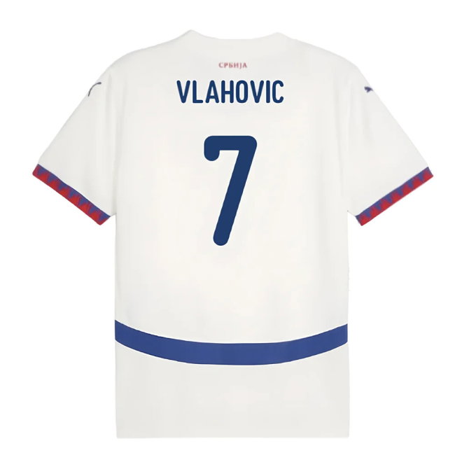 2024-2025 Serbia Away Shirt (Vlahovic 7)