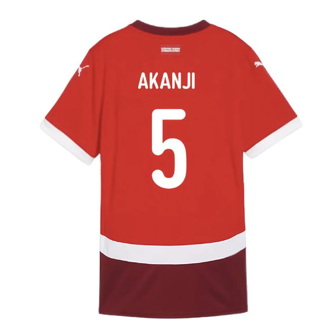 2024-2025 Switzerland Home Shirt (Amdouni 25)