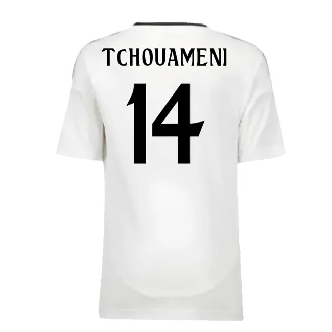2024-2025 Real Madrid Home Mini Kit (Tchouameni 14)