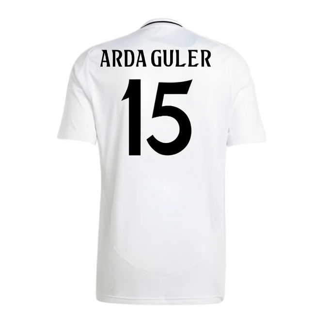 2024-2025 Real Madrid Home Shirt (Arda Guler 15)