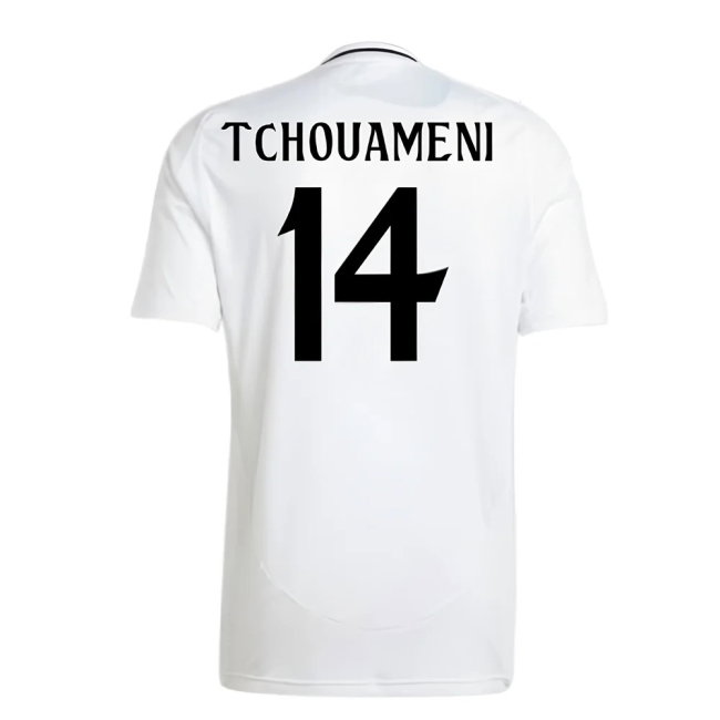 2024-2025 Real Madrid Home Shirt (Tchouameni 14)