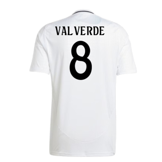 2024-2025 Real Madrid Home Shirt (Valverde 8)