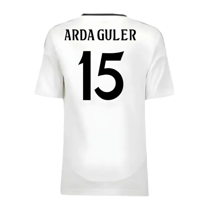 2024-2025 Real Madrid Home Youth Kit (Arda Guler 15)