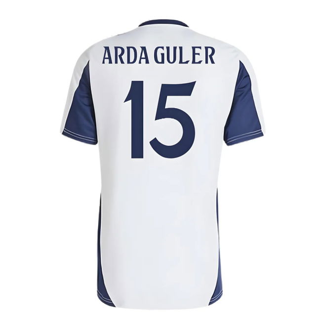 2024-2025 Real Madrid Training Shirt (White) (Arda Guler 15)