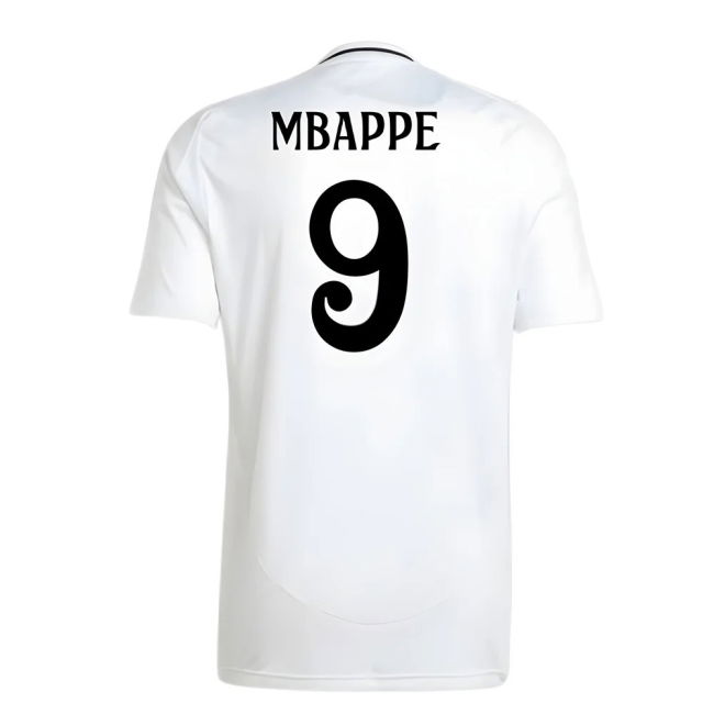 2024-2025 Real Madrid Home Shirt (Mbappe 9)