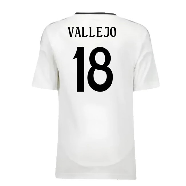 2024-2025 Real Madrid Home Youth Kit (Vallejo 18)