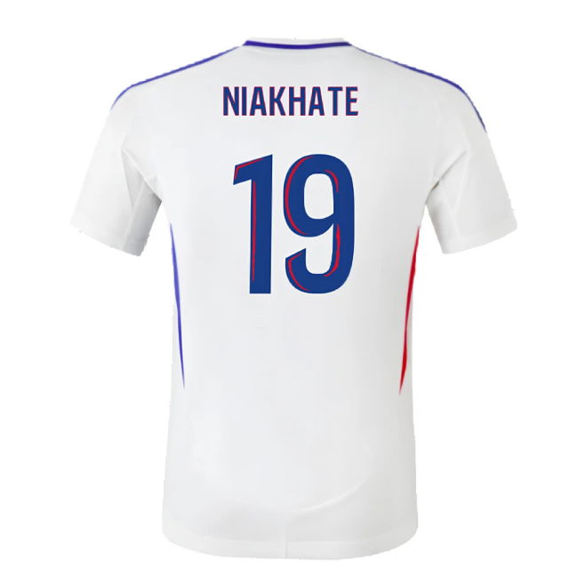 2024-2025 Olympique Lyon Home Shirt (Niakhate 19)