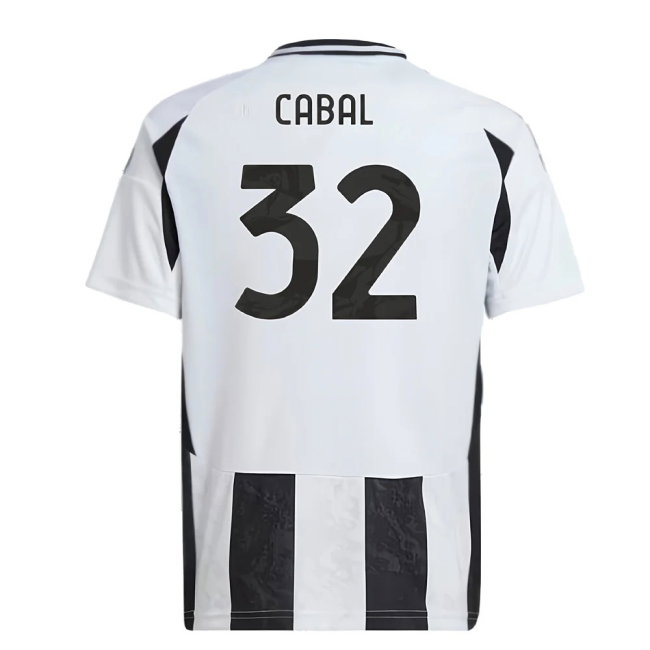 2024-2025 Juventus Home Shirt (Kids) (Cabal 32)