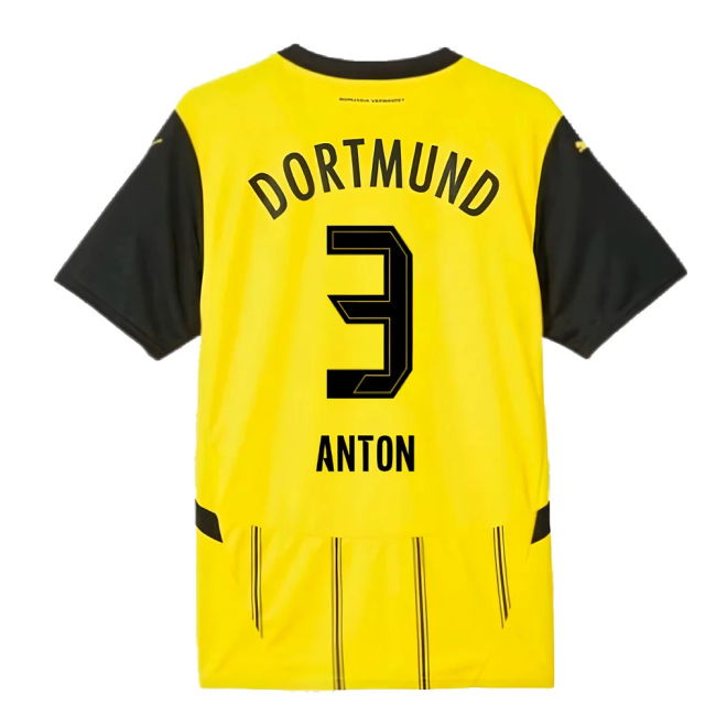 2024-2025 Borussia Dortmund Home Shirt (Anton 3)