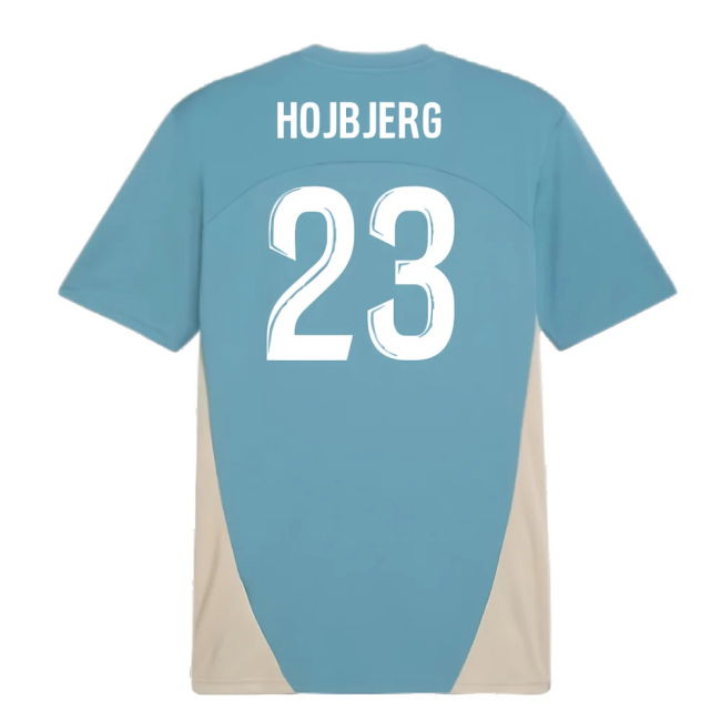 2024-2025 Marseille Training Shirt (Bold Blue) (Hojbjerg 23)