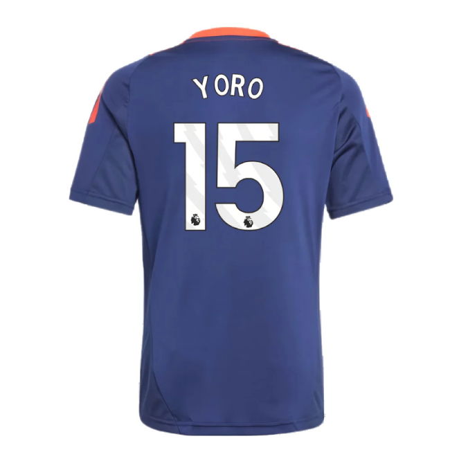 2024-2025 Man Utd Training Jersey (Night Indigo) - Kids (Yoro 15)