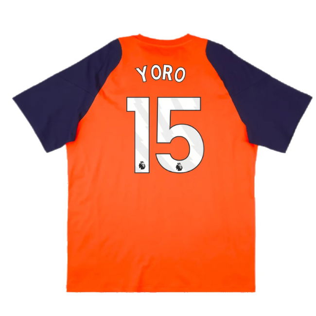 2024-2025 Man Utd Training Tee (Red) (Yoro 15)