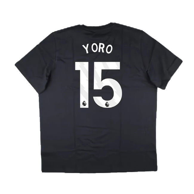 2024-2025 Man Utd Seasonal Graphic Tee (Night Grey) (Yoro 15)
