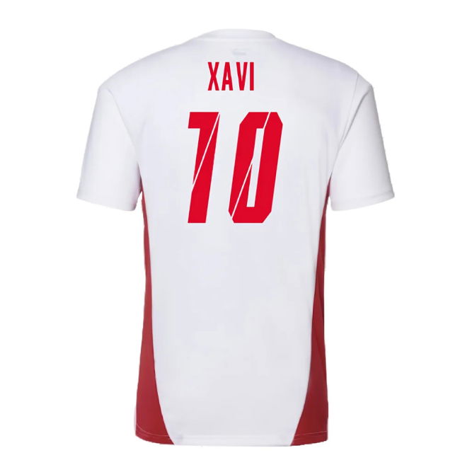 2024-2025 Red Bull Leipzig Training Shirt (White) (Xavi 10)