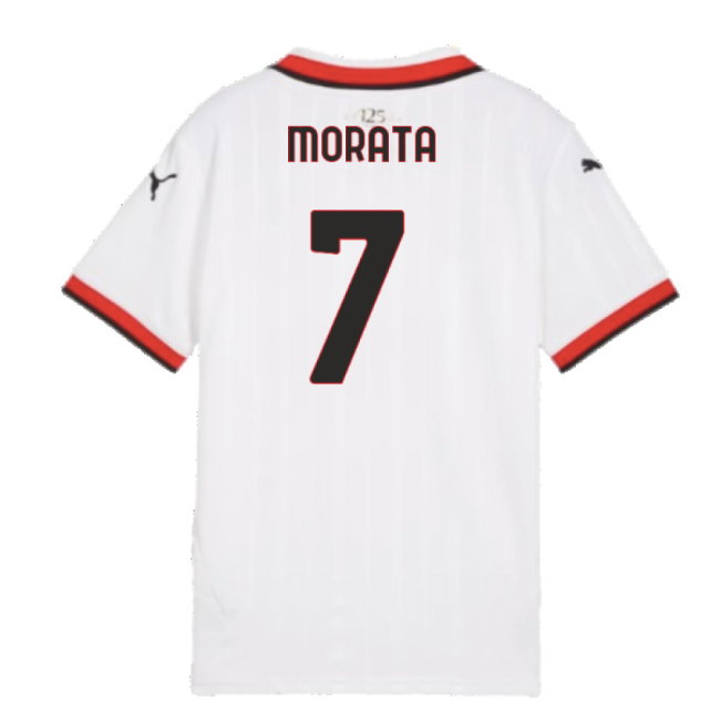 2024-2025 AC Milan Away Shirt (Kids) (Morata 7)