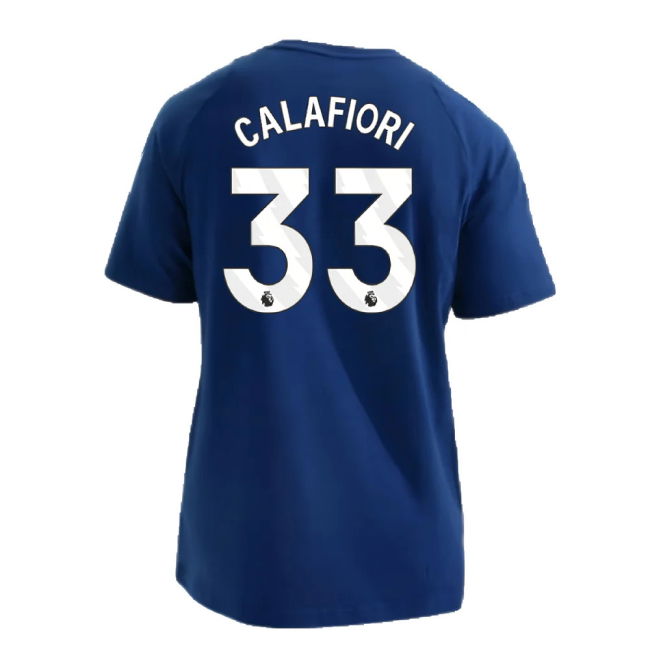 2024-2025 Arsenal Training Tee (Night Sky) (Calafiori 33)