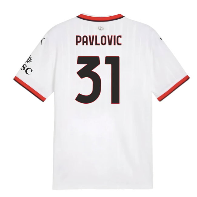 2024-2025 AC Milan Away Shirt (Pavlovic 31)