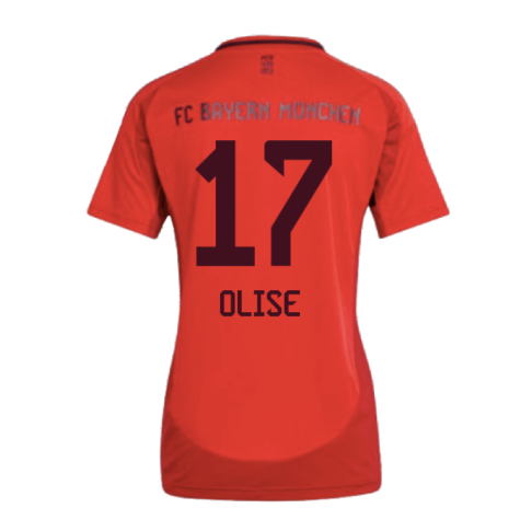 2024-2025 Bayern Munich Home Shirt (Womens) (Olise 17)