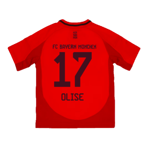 2024-2025 Bayern Munich Home Mini Kit (Olise 17)