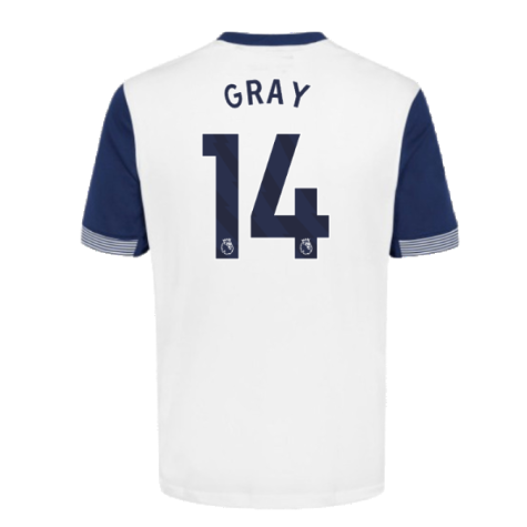 2024-2025 Tottenham Hotspur Home Shirt (Kids) (Gray 14)